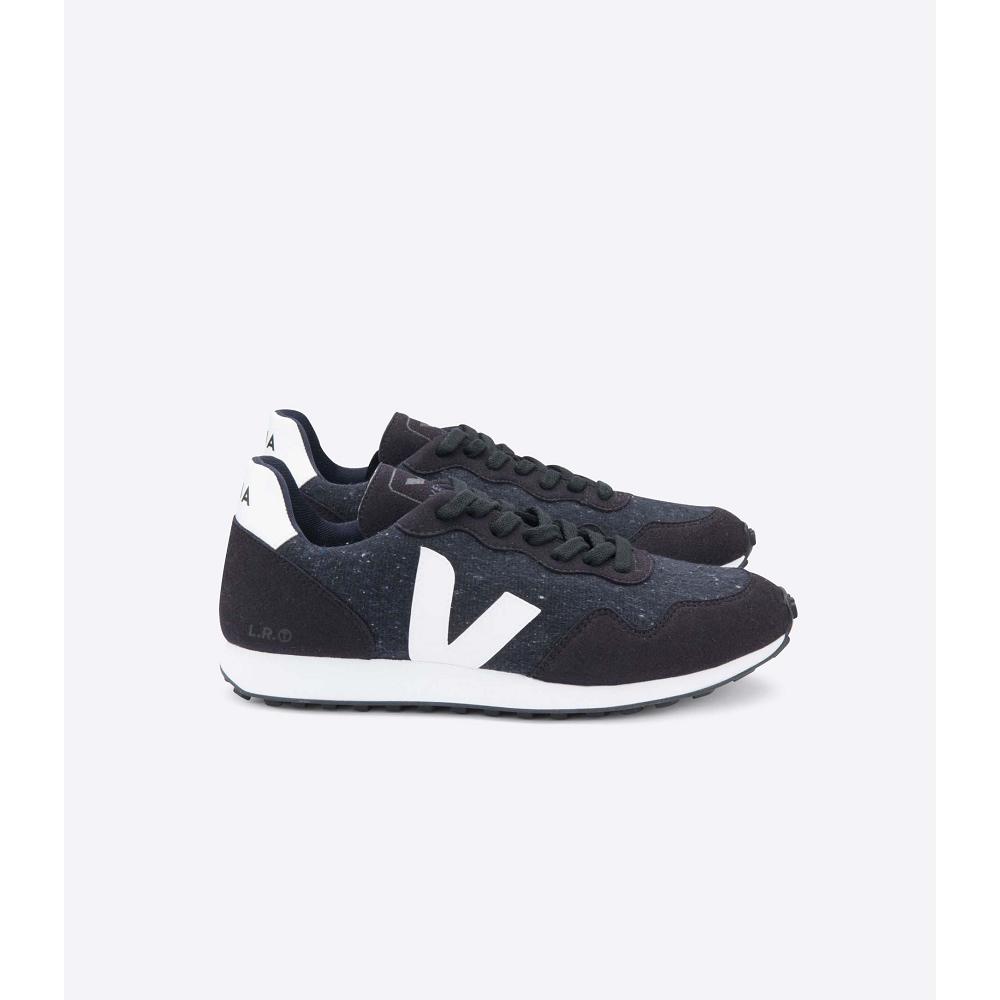 Veja SDU REC FLANNEL Hardloopschoenen Dames Zwart | NL 435ZUT